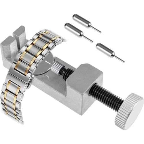 Watch Band Strap Link Pin Remover Repair Tool Kit for Watchmakers with Pack of 3 Extra Pins Replacement Remover Spring Bar Set