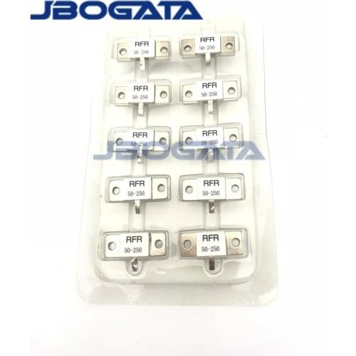 10pcs/lot dummy load resistor RFR-50-250 RFR 50-250 RFR50-250 250W 50R 50 Ohms 250 Watt Single PIN new original