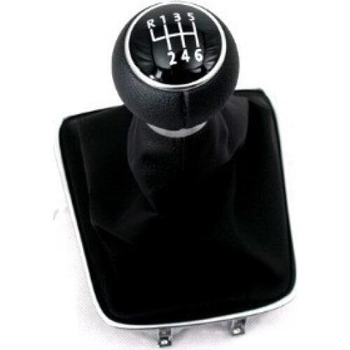 Gear Knob & Shift Boot (6 Speed) For VW Volkswagen Tiguan