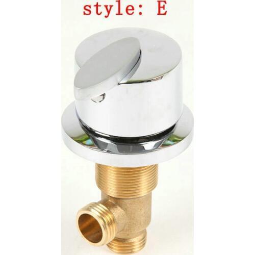 Bathtub faucet shower mixer, Brass bathtub set of taps for hot and cold water, switch shower valve, 3pcs shower faucet mixer