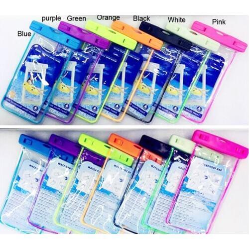 Waterproof Swimming Mobile Phone Cases Pouch Cover Touch Screen For galaxy Note 8 5 4 3 2,Note edge,S7 S6 S5 S8,S7 EDGE