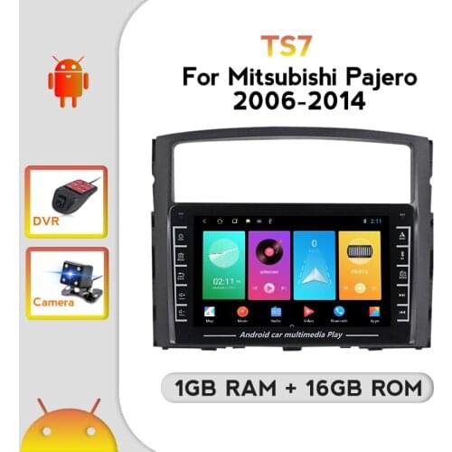 YELLOBERRY Multimedia GPS navigation for Mitsubishi Pajero 2006-2014 car radio with 1280*720 resolution Android system IPS DVR