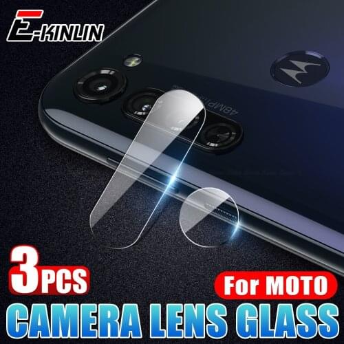 3PCS/lot Back Camera Lens Screen Protector Tempered Glass Protective Film For Motorola Moto G 5G Plus Stylus Power Pro Edge