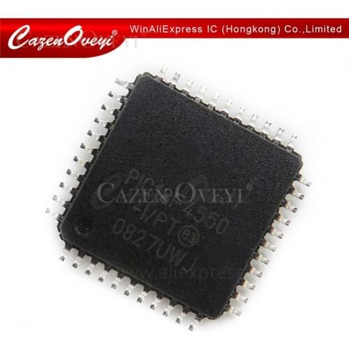 5pcs/lot PIC18F4550-I/PT PIC18F4550 QFP-44 In Stock