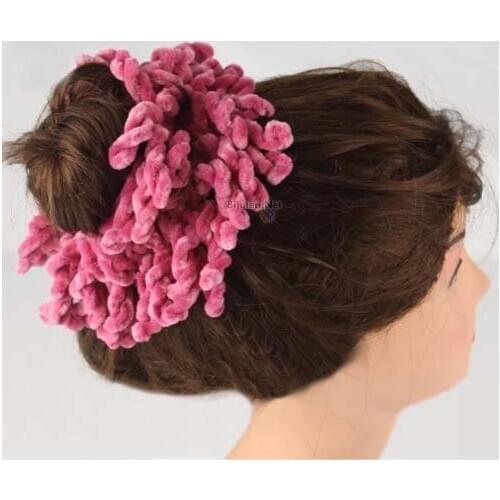 Velvet Bun Hairpin 50-55 grams