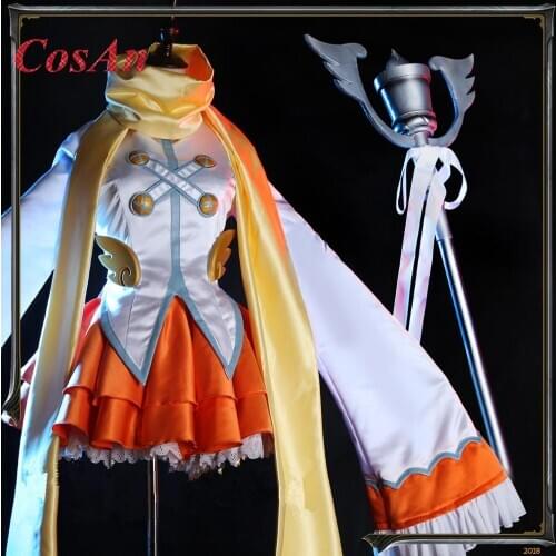 Game Princess Connect! Re:Dive Miyako Cosplay Costume Fashion Multi-Layer Pleated Skirt Girls Halloween Party Role Play Clothing