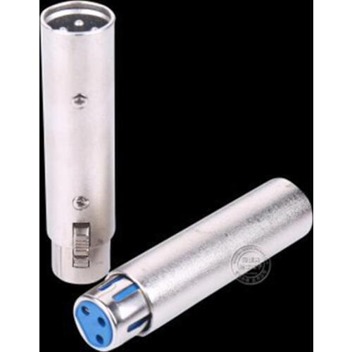 Common XLR 3 Pin Female To Male Adapter Microphone Cable Line Adapter