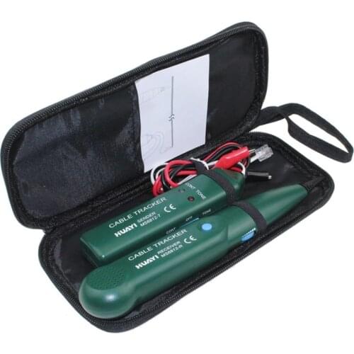 New HUAYI MS6812 Cable Tester For UTP STP Cat5 Cat5E Cat6 Cat6E RJ45 LAN Network RJ11 Telephone Wire Tracker Diagnose Tone