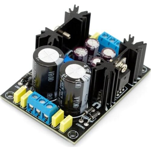 LM317 LM337 DC Adjustable Voltage Regulator Board, Positive and Negative Adjustable Voltage Regulator PCB Air Board