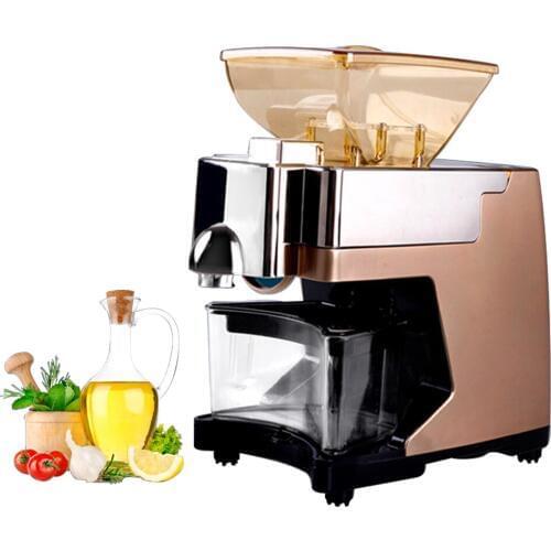 YUEWO 110V/220V oil press household small spiral automatic intelligent household oil press multi-function household appliances