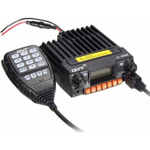 QYT KT-8900R Mobile Radio Tri-Band Mini Base VHF/220-270mhz(1.25M)/UHF Amateur (HAM) Transceiver 25W Transmit Power