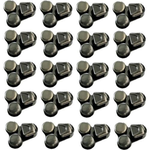 20 Pieces Alloy Shoes Lace Hooks Shoelace Buckles Repair Hunting Hiking Boots