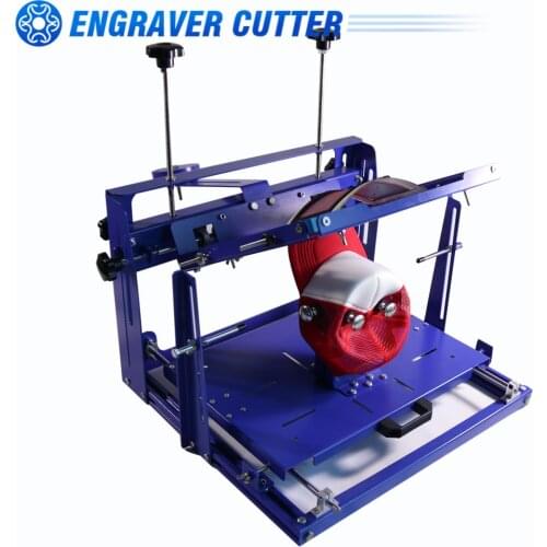 One Color Baseball Cap Soft Hat Mask Screen Printing Machine