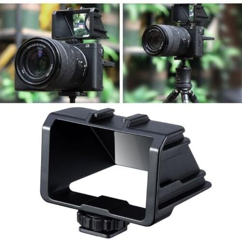 Plastic Flip Screen Bracket Periscope Vlog Selfie Stand Holder for So-ny A6000 A6300 A7II A7RIII A7M3 Accessories Kit