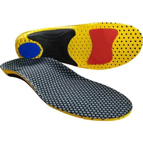 Eva Sports Orthopedic Insoles For Shoes Men Women Flat Foot Corrector Sole Arch Support Correction Shoes Pad Inserts Cushion