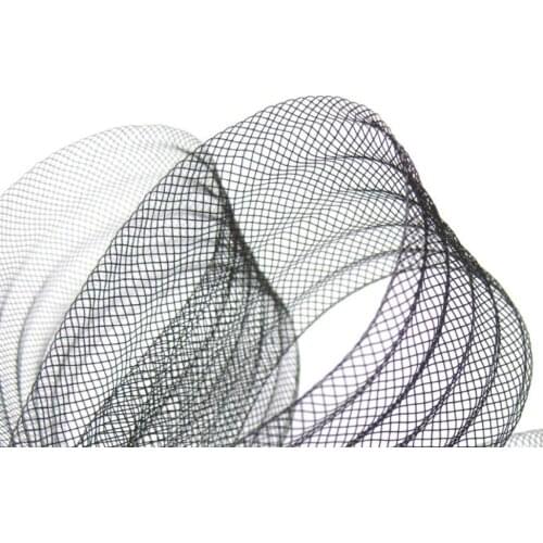 1.8'' wide Pleated and Plain Crin Horse soft hair Braid Remnants for Millinery 25 yard #30 colors