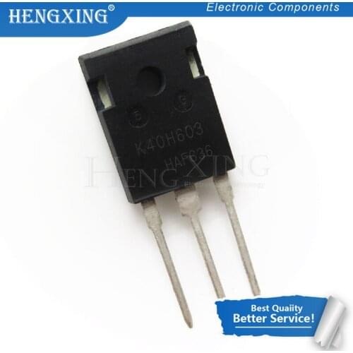5pcs/lot IKW40N60H3 IKW40N60 K40H603 TO-247 In Stock