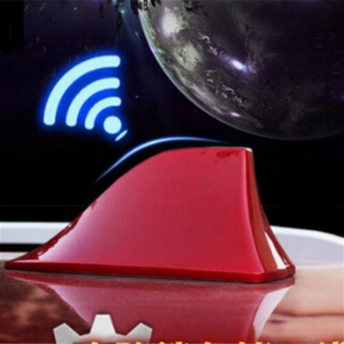 5 colors Car-Styling Universal Antenna Shark Fin Modify Promote FM Radio Signal Aerials Car Accessories Case For Sedan Hatchback