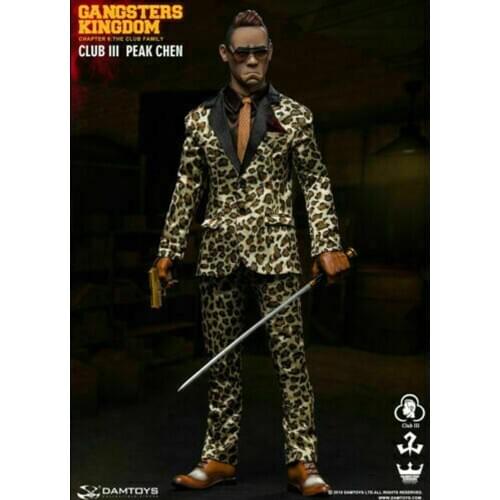 DAMTOYS GK018 1/6th Club 3 Peak Chen Gangsters Kingdom Action Figure Model Toys