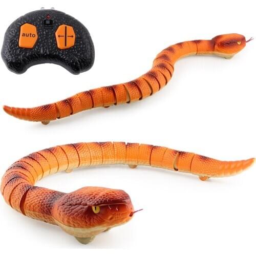 Infrared RC Snake Electric Remote Control Python Kids Toy Gift