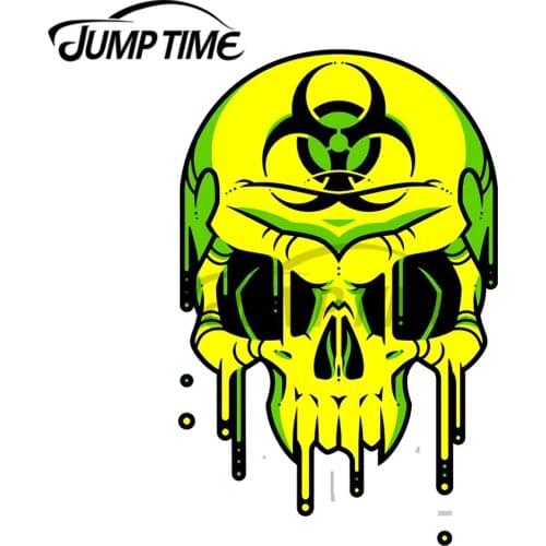 JumpTime 13 x 7.9cm For Toxic Melt Personality Creative Car Stickers Repair Decal Graffiti Sticker Laptop Decoration