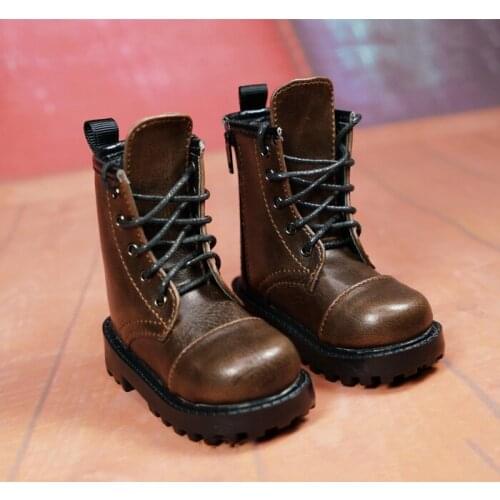 1/4 1/3 scale BJD leather shoes boots for BJD MSD SD13 SD17 Uncle doll accessories,Not included doll ,clothes and other A0475