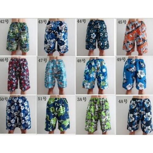 2018 Shorter length,Mens Board Patterned Shorts Trousers Sand Beach Short Leisure Pants/mens shorts summer 200pcs