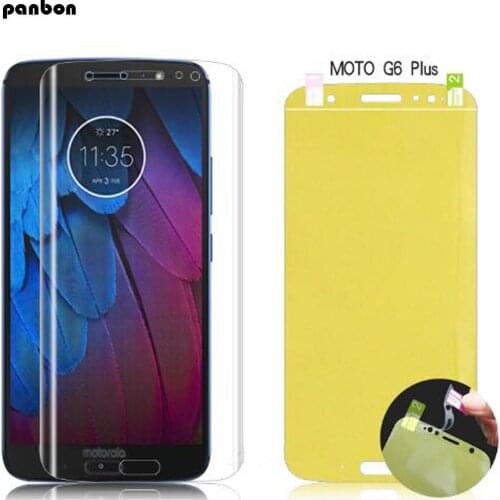 Soft TPU Nano Hydrogel Film for moto G7 Plus Power Z Play Screen Protector Full Cover not glass