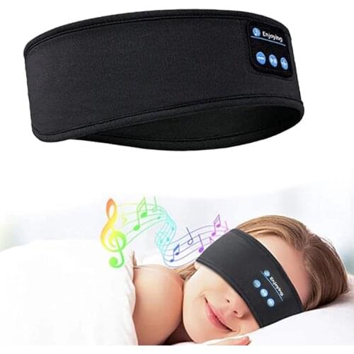 New 3D headphone wireless music sleep artifact breathable eye mask Bluetooth v5.0 headset call manufacturers Dropshipping
