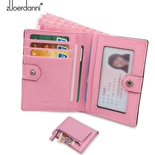 New Mini wallet female slim Purse Lady Coin wallets leather Women Short Purse A370