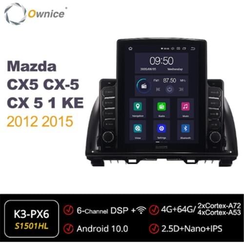 Ownice Octa 8Core Android 10.0 Car Radio forMazda CX5 CX-5 CX 5 1 KE 2012 2015 GPS 2Din Auto Stereo Player 4G LTE Tesla Style