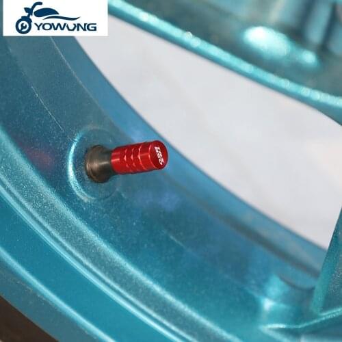 With Logo "TRX850" For YAMAHA TRX 850 TRX-850 Motorcycle Accessorie Air Aluminum Alloy Valve Wheel Tire Valve stem caps Cover