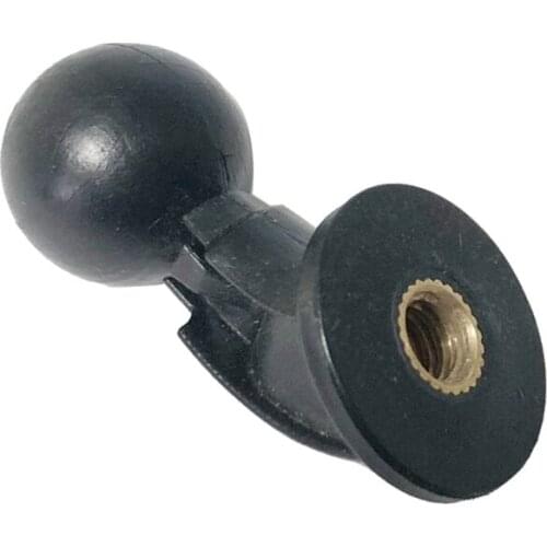 1/4inch to 17mm Ballhead Adapter Swivel Bolt for Tripod Selfie Hand Grip Stand Ball Mount to Phone Pad Tablet Holder Connector