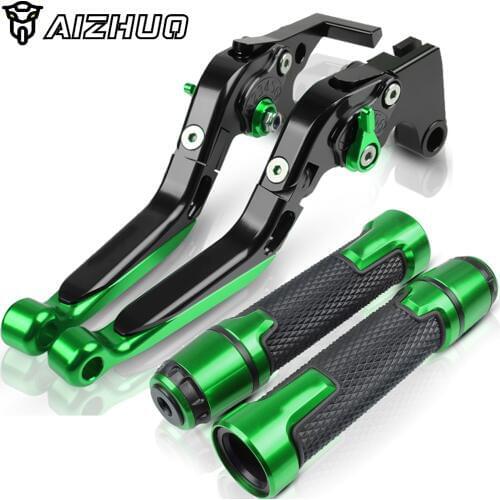 For KAWASAKI ZG 1000 ZG1000 CONCOURS 1992-2006 2005 2004 2003 2002 Motorcycle Folding Extendable Brake Clutch Levers+Hand Grips