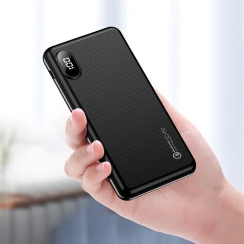 10000mAh External Battery Power bank QC 3.0 PD Charger 2.1A Fast Charging Poverbank For iPhone Samsung Huawei Xiaomi Smart Phone