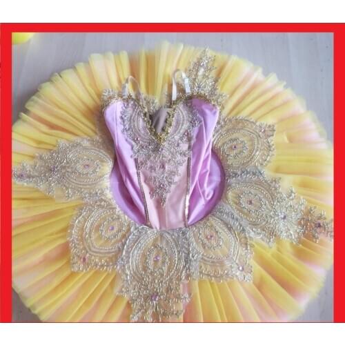 2019 New Children Girls Swan Lake Costume Professional Ballet Tutu Kid Ballerina Dress Ballet Leotards For Women Shiny Dancewear