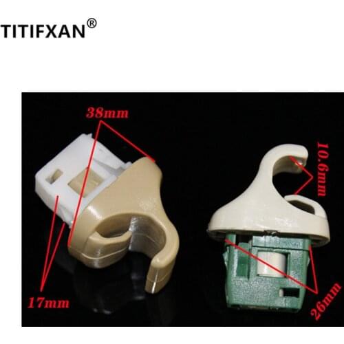 2PCS Car Sun visor clip for Honda Accord Odyssey City CRIDER Fit plastic fasteners