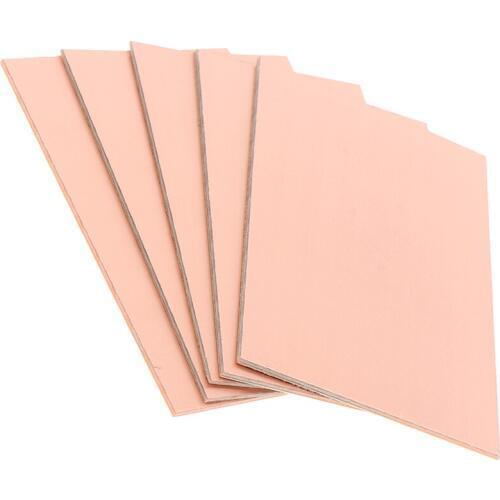 5pcs 7*10CM Reinforced Single Side Useful Circuit Board Copper Clad Plate Laminate Universal PCB Circuit Board Glass Fiber