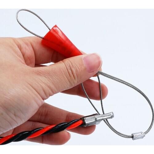 5Pcs Concealed Tube Cable Tightener Artifact Network Wire Traction Fish Tape Fastener Tool Electrician Cable Tightening Puller