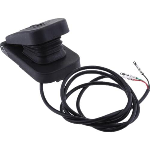 5V Black Plastic Electric Bike Scooter Quad Foot Throttle Accelerator 3 Wires