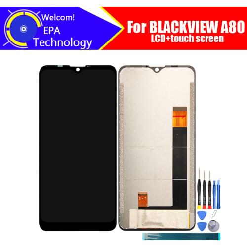 6.21 inch BLACKVIEW A80 LCD Display+Touch Screen Digitizer Assembly 100% Original LCD+Touch Digitizer for BLACKVIEW A80+Tools