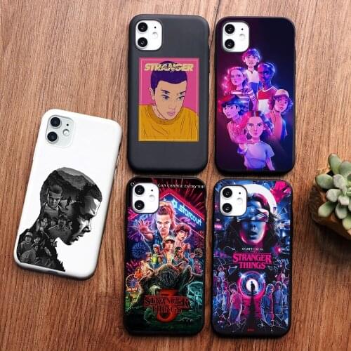 Stranger Things Season 3 TV Show Poster Phone Case For iphone 12 Pro XR 11 PRO MAX 6s 8 7 Plus 5S SE X XS MAX TPU Silicone Cover