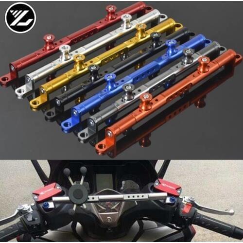 For yamaha TMAX500 530 NMAX Gwangyang rowing Xciting250/300/400/500 modified CNC balance bar GPS navigation mobile phone bracket