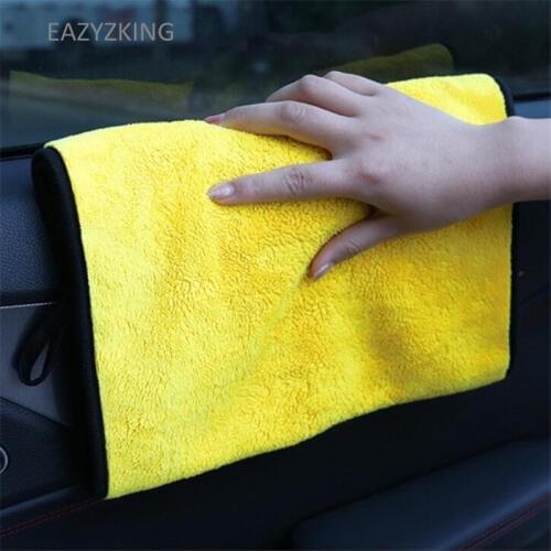 EAZYZKING Car Wash Towel For LADA Vesta Granta 1300 Niva Samara Signet Priora Kalina Safarl largus vaz 2110-12 2106 2107