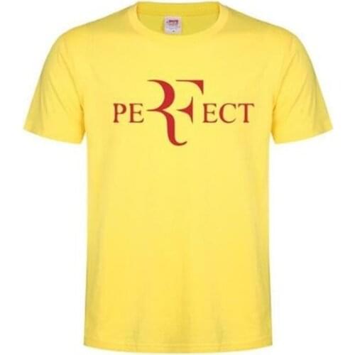 2021 New T-Shirt RF roger federer logo Cotton T-shirt Short Sleeve High Quantity T-shirts