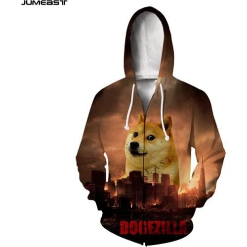 Jumeast Brand Men Women 3D Printed Cartoon Anime Hippie Art Long Sleeve Jacket Sport Pullover Fashion Zipper Hoodies