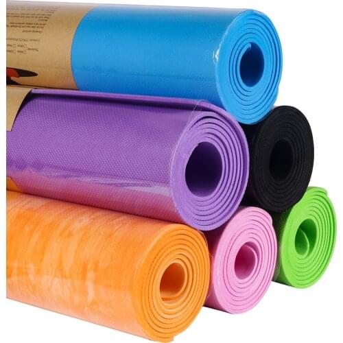 Beginner 173*61cm TPE Yoga Mat Position Line Fitness Non Slip Yoga Sport Mat Gymnastics Mats With Yoga Bag Balance Pad Yoga mat