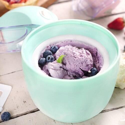 ZK30 Kitchen Homemade Ice Cream Machine Home Portable Smoothie Machine Automatic Homemade Ice Cream Machine