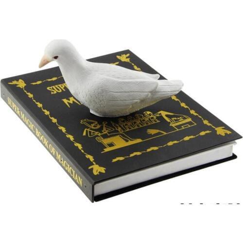 Metamopho Magic Book Dove Magic Tricks Objects Appearing From Book Stage Illusions Gimmick Props Accessories Comedy