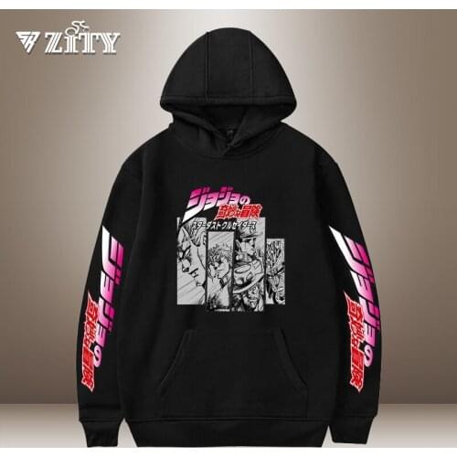 Spring and Autumn Fashion Hoodie Men Anime Hoodie Round Neck Loose Mens Clothing Cotton Long-sleeved Pullover Sweatshirts